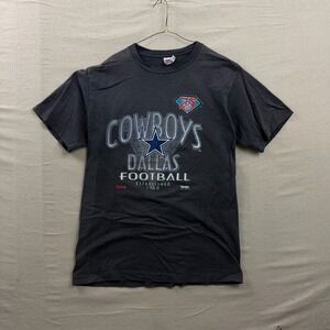 Trench Ultra Dallas Cowboys T-Shirt Mens XL Grey‎ 1994 NFL 75th Anniversary USA